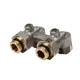 Узел нижнего подключения угловой Н-образный Рехау 3/4"x1/2"
