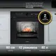 Встраиваемый духовой шкаф Hyundai Heo 6745 Bg 59.50x59.50x57.50 см цвет черный