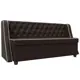 Диван кухонный Лига диванов Лофт 188x85x67 см экокожа цвет коричневый 104563