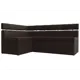 Диван кухонный угловой Лига Диванов Классик 118001L 195x91x122 см экокожа цвет коричневый