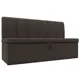 Диван кухонный Лига диванов Энигма 182 x 94 x 64 см цвет амур коричневый