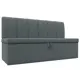 Диван кухонный Лига диванов Энигма 182 x 94 x 64 см цвет амур серый