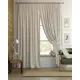 Комплект штор на шторной ленте AT Home Мазур 220x280 см цвет синий/голубой