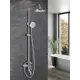 Душевая система TOPLINE by Agger TL1393300 с однорычажным смесителем для ванны/душа цвет хром