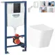 Комплект инсталляция с унитазом Grohe 96RR874520 цвет белый