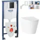 Комплект инсталляция с унитазом Grohe 402R4M1215 цвет белый