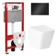 Комплект инсталляция с унитазом Tece 8052119A7G цвет белый