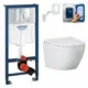 Комплект инсталляция с унитазом Grohe 372135103 цвет белый