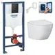 Комплект инсталляция с унитазом Grohe 338535103 цвет белый