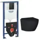 Комплект инсталляция с унитазом Grohe 653X53056E цвет белый
