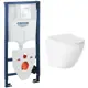 Комплект инсталляция с унитазом Grohe 8755263B4K цвет белый