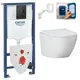 Комплект инсталляция с унитазом Grohe 438535103 цвет белый