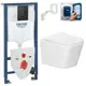 Комплект инсталляция с унитазом Grohe N7591548R2 цвет белый