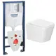 Комплект инсталляция с унитазом Grohe 7790N5793S цвет белый