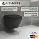 Унитаз подвесной Helmken 35103001B безободковый с сиденьем микролифт