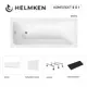 Ванна акриловая Helmken Luna S30418P728 160х70 комплект 5 в 1 цвет белый/серый/черный