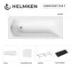 Ванна акриловая Helmken Vespera 2V9X920011 170х70 комплект 5 в 1 цвет белый/серый/черный