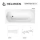 Ванна акриловая Helmken Tressa E6234A8099 160 x 75 комплект 3 в 1 цвет белый