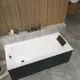 Ванна акриловая Helmken Tressa 279G96217V 160 x 75 комплект 4 в 1 цвет белый/черный