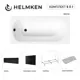 Ванна акриловая Helmken Tressa 779519GD30 150x75 комплект 5 в 1 цвет белый/серый/черный