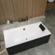 Ванна акриловая Helmken Vienna G04506691N 180 x 80 комплект 4 в 1 цвет белый/черный