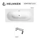 Ванна акриловая Helmken Vienna M551E98113 170 x 75 комплект 2 в 1 цвет белый