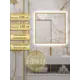 Зеркало для ванной Alias В раме для ванной qvr10010025g с подсветкой 100x100см