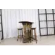Стол барный овальный Arabella SBA003 140x50 см фанера цвет орех