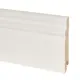 Плинтус напольный Pedross SEG100 белый (матовая пленка) 95x15x2500 мм