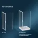 Душевая перегородка Am.pm W90G-404-090MT_7214 90x190см хромированный профиль