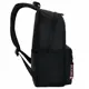 Рюкзак Brauberg Fashion city 31x46x15 см полиэстер цвет черный/зеленый