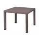 Стол садовый Эльфпласт Rodos 95x95x75 см серо-коричневый