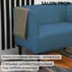 Диван прямой Salon tron Монреаль divan_monreal110_06 110x75x54 см велюр цвет синий