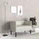 Диван прямой Salon tron Монреаль divan_monreal110_13 110x75x54 см искусственная кожа цвет экокожа белая