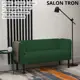 Диван прямой Salon tron Монреаль divan_monreal150_12 150x75x54 см велюр цвет изумрудный