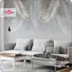 Фотообои флизелиновые Bartonwall 500x270 см Листья M18905