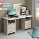 Стол письменный Мэрдэс СКЛ-Прям150+2ТЯЛ К 150x77x60 см ЛДСП цвет карамель