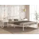 Кровать Форвард-мебель Камилла 96x90.5x206 см металл цвет белый металл