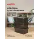 Ящик для личных вещей Econova 40x33.50x17 см полипропилен цвет коричневый