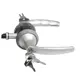 Замок с ручкой Hoppe HCS A1530 Atlanta KEY/KEY F1-2серебристый без фальца A=35-45мм backset 60мм