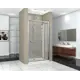 Душевая дверь Ceruttispa 364034 90см эффект стекла прозрачный складной