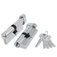 Цилиндровый механизм Fuaro 2000ZMKnob100(50+10+40) CP хром 5Key с вертушкой