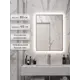 Зеркало для ванной Alias В раме для ванной qvr80602s с подсветкой 60x80см