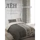 Комплект постельного белья Ktekstil Premium Лен Хлопок Найди бычка 1.5-спальный цвет черный/серый