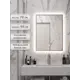 Зеркало для ванной Alias В раме для ванной qvr70602s с подсветкой 60x70см