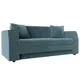 Диван раскладной Лига диванов 176x75x89 см велюр цвет бирюзовый