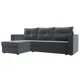 Диван Лига Диванов Атланта Лайт 117038L 22.9x8.5x14 см велюр цвет серый