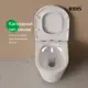 Комплект инсталляция с унитазом Iddis BASC030i73 цвет белый