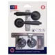 Комплект ручек с защелкой c запиранием Punto LM/A SET72R.TL54.SERENITY/HD BL-24 черный