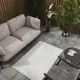 Циновка Дели 80x120 см полипропилен 84216_53311 цвет бирюзовый